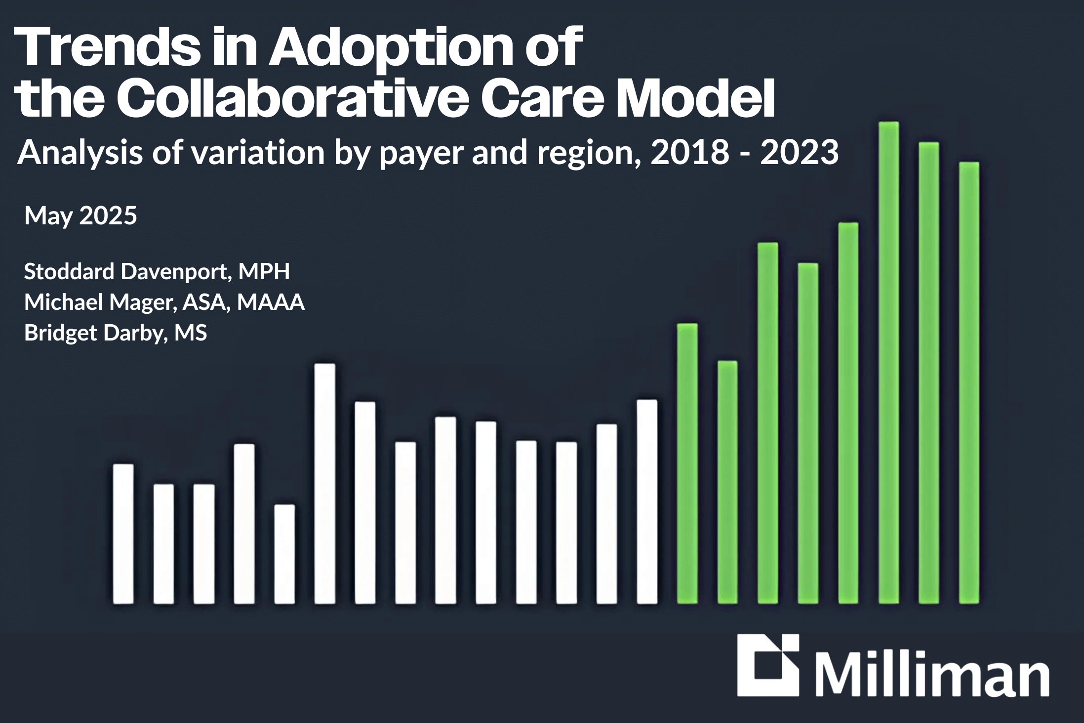 Milliman analysis collaborative care model